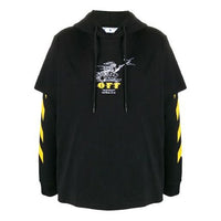 Off-White Free Wizard Pattern Printing Black OMBB051F20FLE0041018