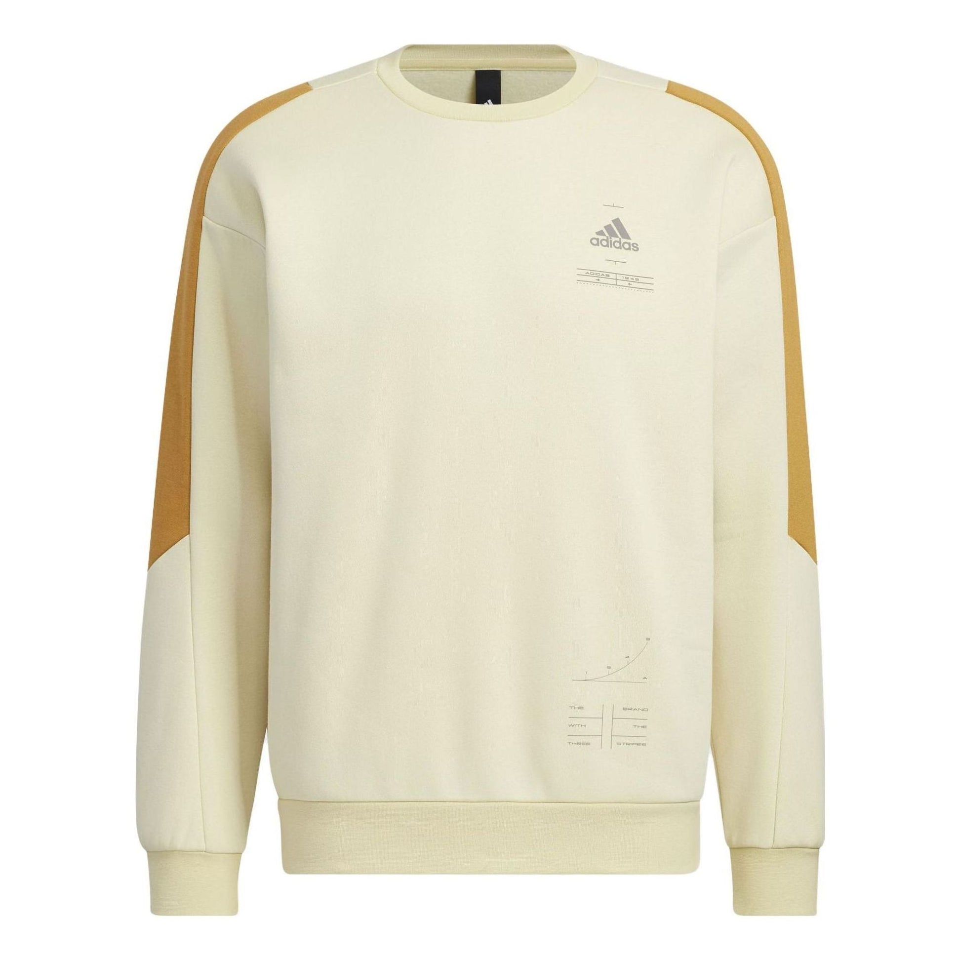 adidas Adult Male Engineered Crew Sweatshirt 'Tan' HN9023