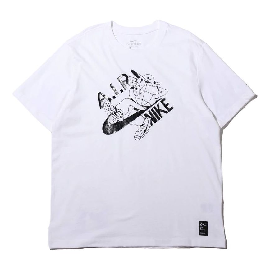 Nike SS20 As M Nsw Tee Pattern Printing Short Sleeve White CK2832-100