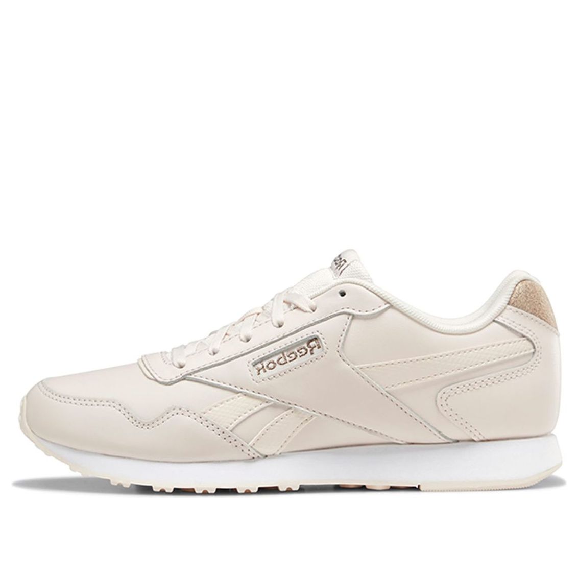 (WMNS) Reebok Royal Glide Lx 'White Yellow' DV8886