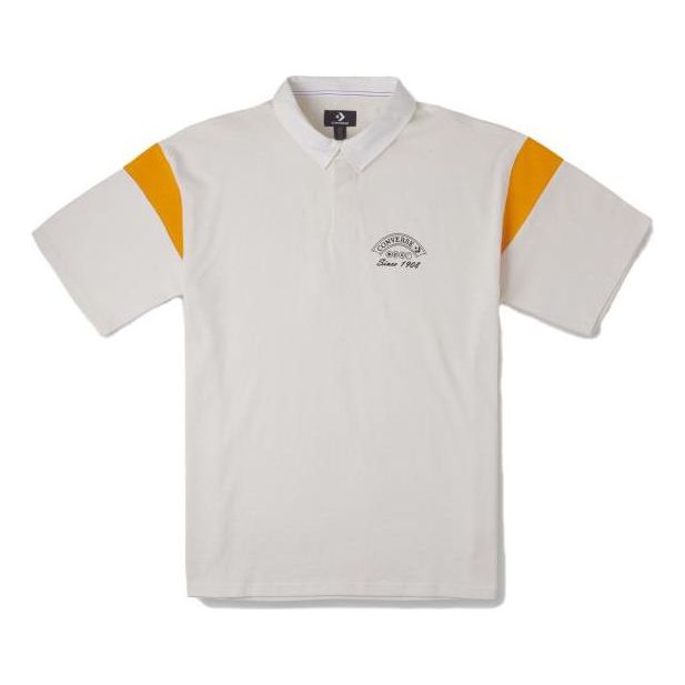 Converse Retro Polo Shirt Asia Sizing 'White' 10026173-A01