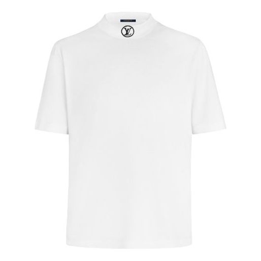 LOUIS VUITTON LV High Neck Logo For Men White 1A40R
