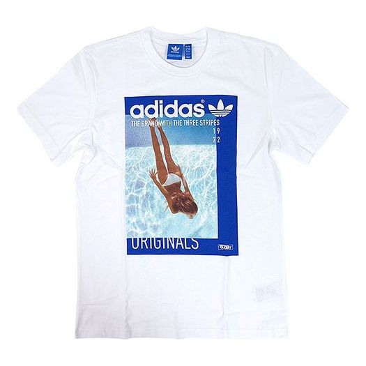 adidas originals Printing Photo White BQ3038