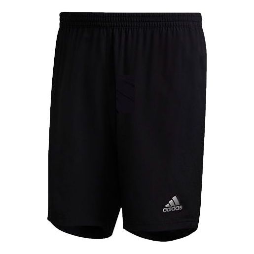 adidas Run It Short Quick Dry Running Sports Shorts Black FS9808
