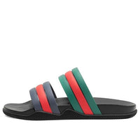 Gucci Agrado Grg Rubber Slide 'Black Blue Green Red' 692381-J8710-8499