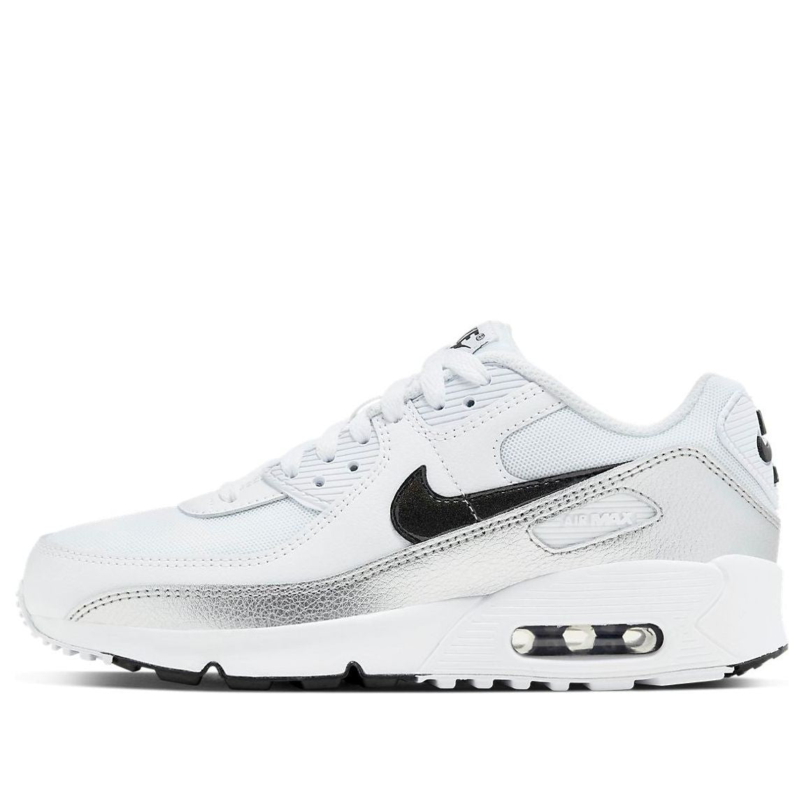 (GS) Nike Air Max 90 'White Black' CZ5867-100