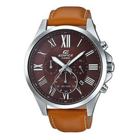 CASIO EDIFICE Classic Design Strap Watch EFV-500L-5A Brown Analog EFV-500L-5A2021