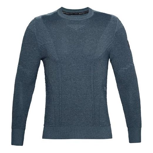 Under Armour IntelliKnit Phantom 2.0 Crew Top 'Blue' 1354397-467