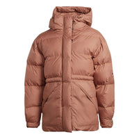 (WMNS) adidas by Stella McCartney Mid-Length Padded Winter Jacket Asia Sizing 'Brown' HG6892