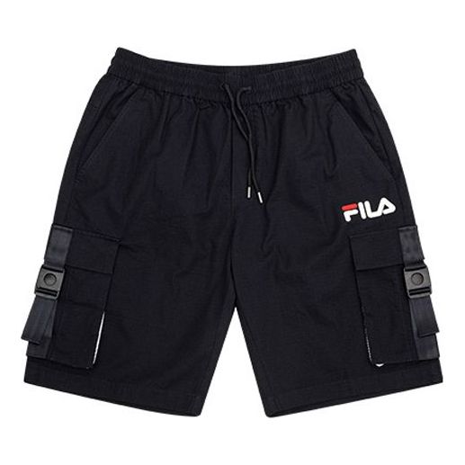 Fila FUSION Woven Shorts Casual Cargo Black T11M033808F-BK