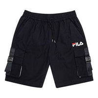 Fila FUSION Woven Shorts Casual Cargo Black T11M033808F-BK