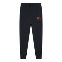 New Balance Logo Print Track Pants Asia Sizing 'Black Red White' MP13900-BK
