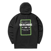 Skechers Graphic Hoodies 'Black White Green' L121U132-0018