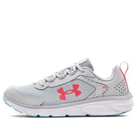 (GS) Under Armour Assert 9 'Paint Splatter - Halo Grey Pink' 3024867-100