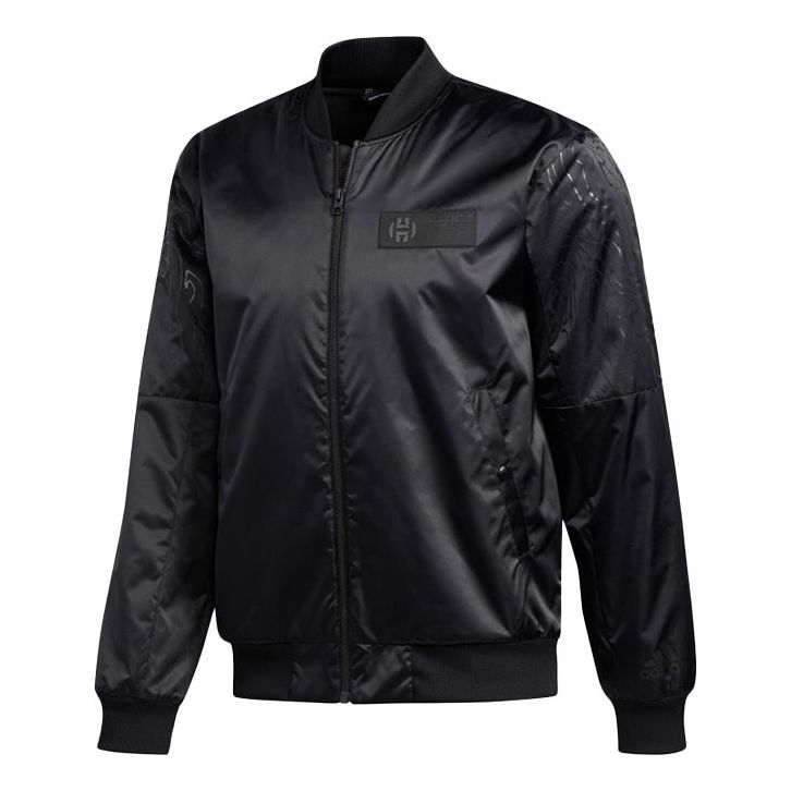 adidas Hrdn Vision Jkt Basketball Athleisure Casual Sports Jacket Black DX6853