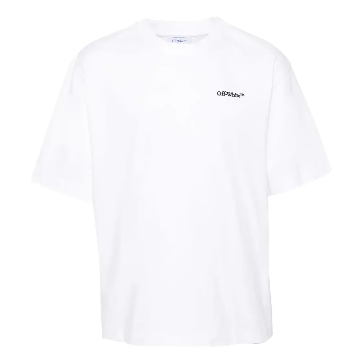 Off-White SS24 Arrows-Motif Cotton T-shirt 'White' OMAA120S24JER0010110