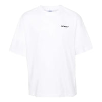 Off-White SS24 Arrows-Motif Cotton T-shirt 'White' OMAA120S24JER0010110