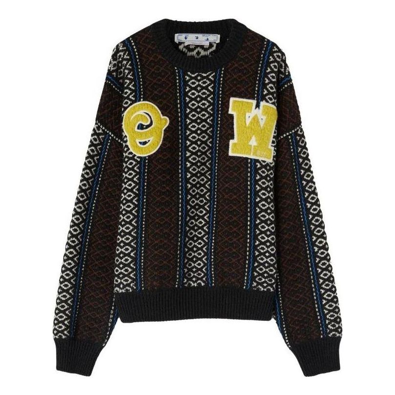 Off-White FW22 logo OMHE123F22KNI0014818