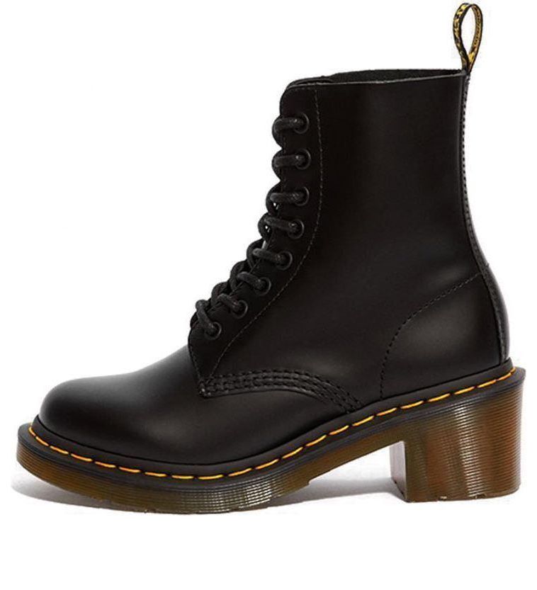 (WMNS) Dr. Martens Clemency Metallic Black 14638003