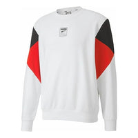 PUMA Herren Sweatshirt 'White Red Blue' 585271-02