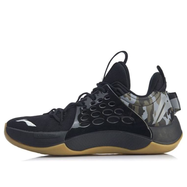Li-Ning Sonic 7 Low x CBA 'Black Brown' ABAP033-4