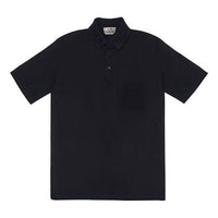 HERMES SS21 Polo Shirt 'Black' H072325HA02