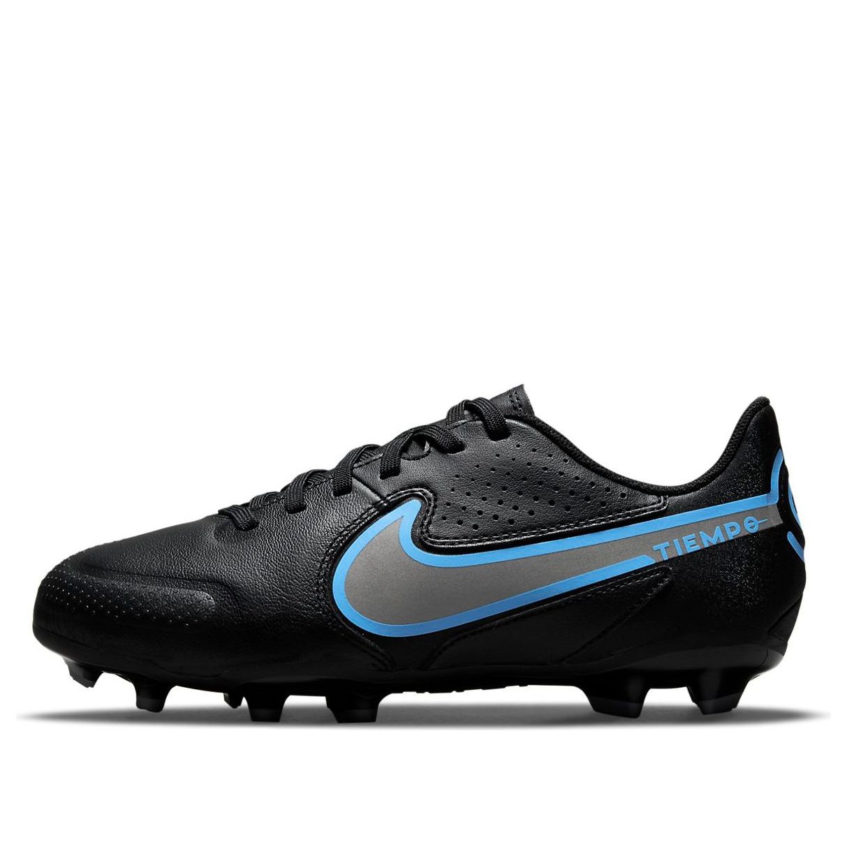 (GS) Nike Tiempo Legend 9 Academy MG 'Black Photo Blue' DA1333-004