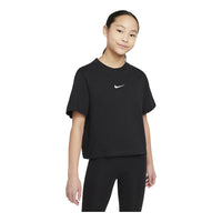 (GS) Nike Sportswear T-Shirt 'Black White' DH5750-010
