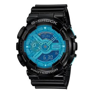 CASIO G-Shock Analog-Digital 'Black Blue' GA-110B-1A2