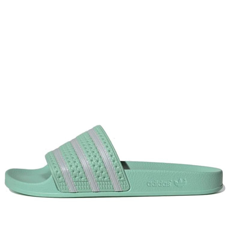 adidas Adilette Slides 'Blush Green' FU9889