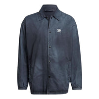 adidas originals Essentials+ Dye Coach Shirt 'Black' HK7513