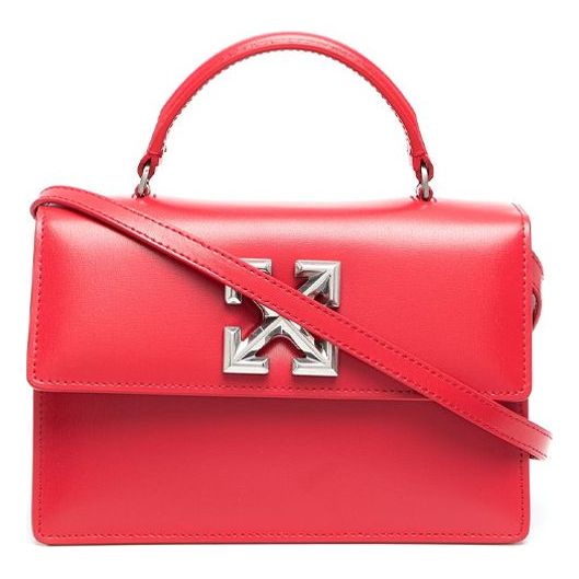 (WMNS) Off-White Arrow Mini handbag Red OWNA092R21LEA0042500