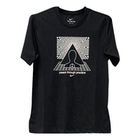 Nike Dri Fit Yoga Graphic T-Shirt Asia Sizing 'Black' DD6926-010