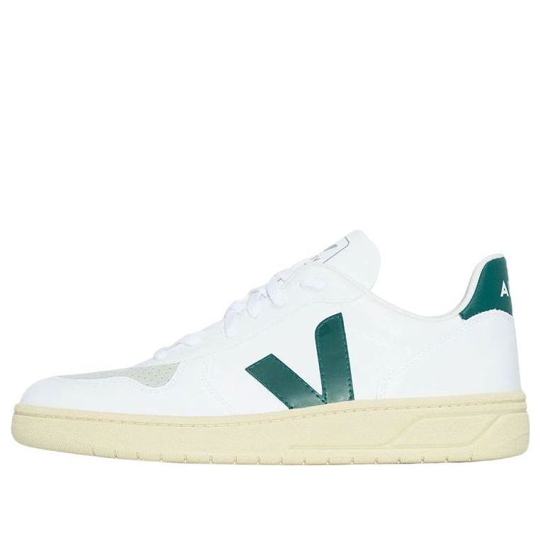 Veja V-10  Lace-Up Sneakers 'White Teal Green' VX072733