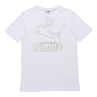 PUMA Classics Logo Short Sleeve TEE White 596535-62