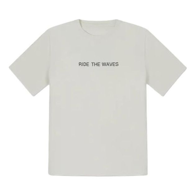 Converse Summer Verbiage T-Shirt Asia Sizing 'Light Grey' 10027218-A01