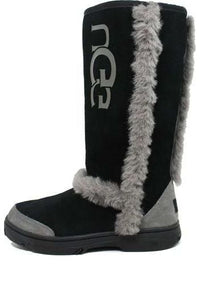 (WMNS) UGG Sunburst Tall 'Black' 1121113-BKGY