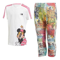 (GS) adidas Minnie Mouse Summer Set Asia Sizing 'White Pink' GM6921