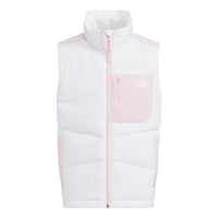 (GS) adidas Down Vest 'White Pink' HM7171
