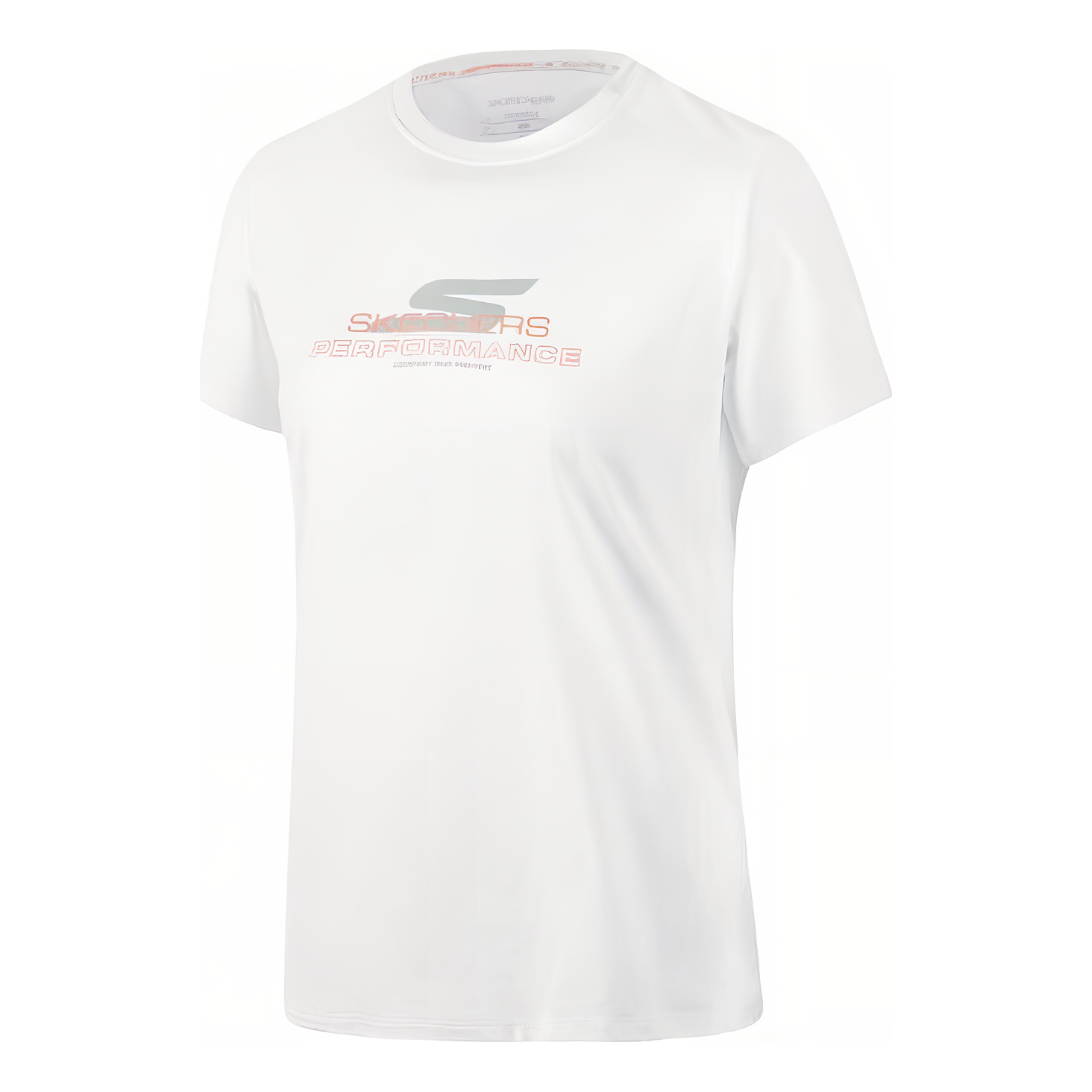 (WMNS) Skechers Sport Logo Printed Tee 'White' P223W014-0019