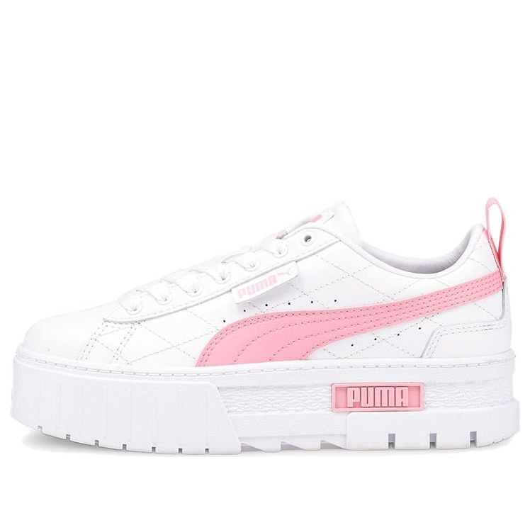 (WMNS) PUMA Baby Phat x Mayze 'White Prism Pink' 384604-01