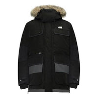 New Balance Lifestyle Cargo Parka Jacket Asia Sizing 'Black' NP943051-BK