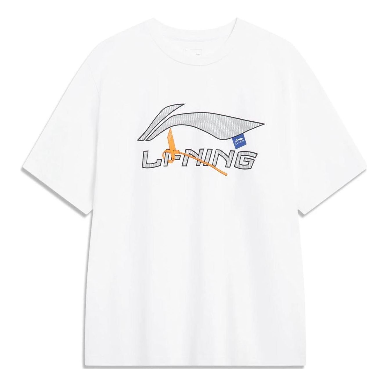 Li-Ning Essential Logo T-shirt 'White' AHST757-2