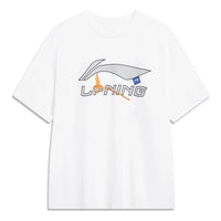 Li-Ning Essential Logo T-shirt 'White' AHST757-2
