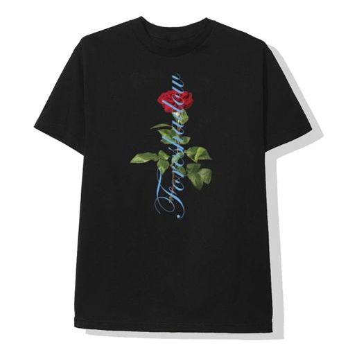 ANTI SOCIAL SOCIAL CLUB China limited Rose Short Sleeve Unisex Black ASST385