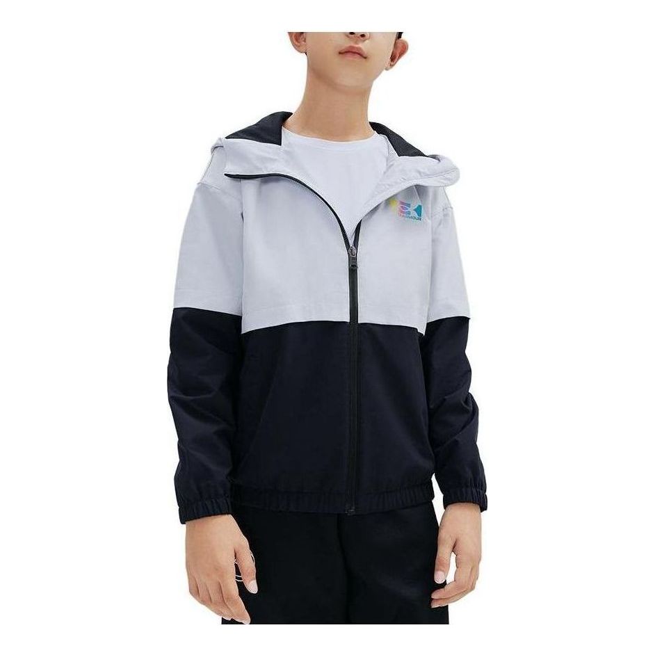 (GS) Under Armour Recover Mens Legacy Windbreaker Jacket 'Grey Black' 233104004