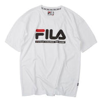 FILA Fusion FILA Short Sleeve 2019 Knit Short Sleeve White T11M921118FWT