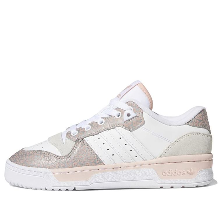(WMNS) adidas Rivalry Low 'Pink Zebra Print' FW0661