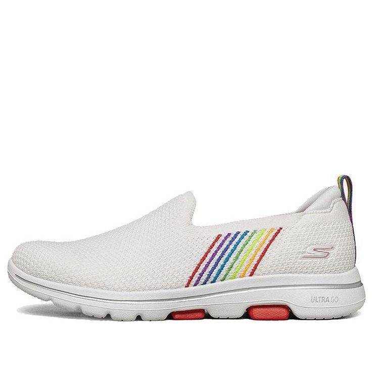 (WMNS) Skechers Go Walk 5 'White' 124246-WMLT
