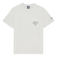 New Balance Essentials Athletic Club T-Shirt Asia Sizing 'White' AMT42316-CIC